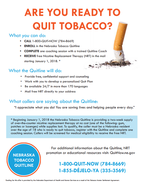 Quit tobacco 2018