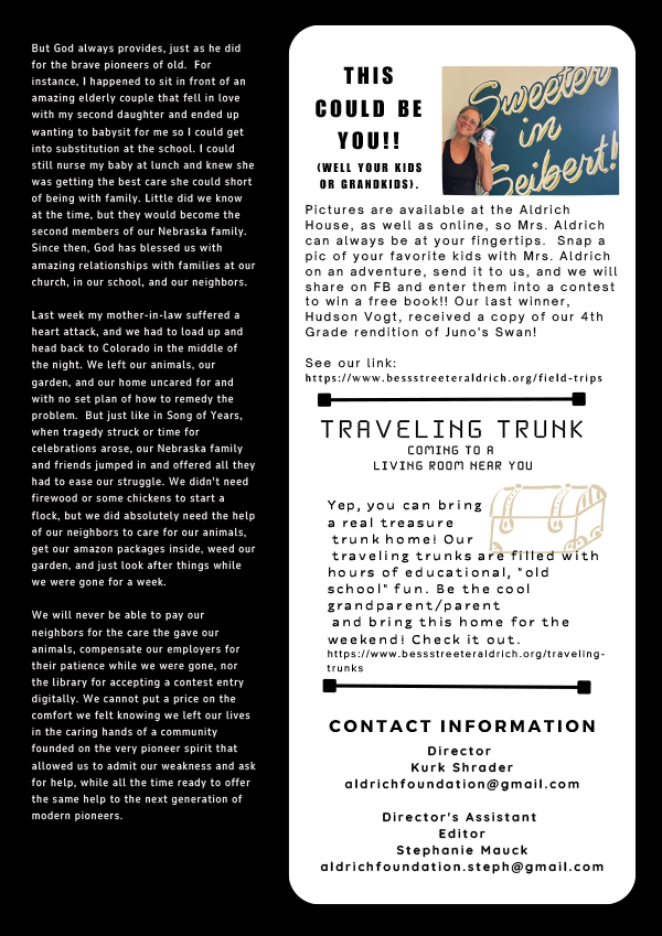 August Word on the Streeter 3