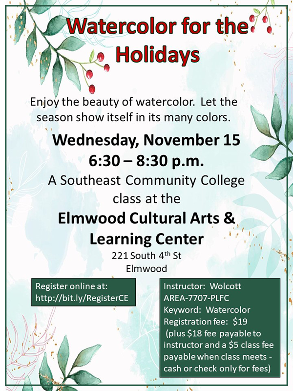 Watercolor Holiday