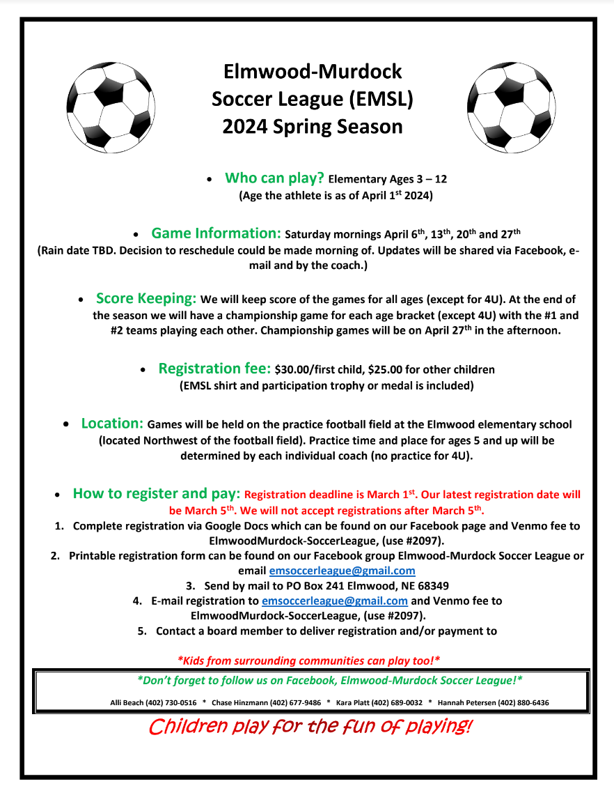soccer spring 2024