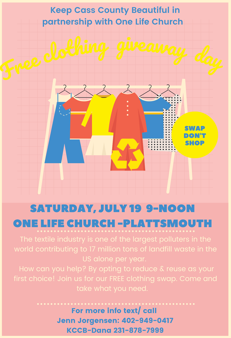 July 19th Clothing Giveaway KCCB