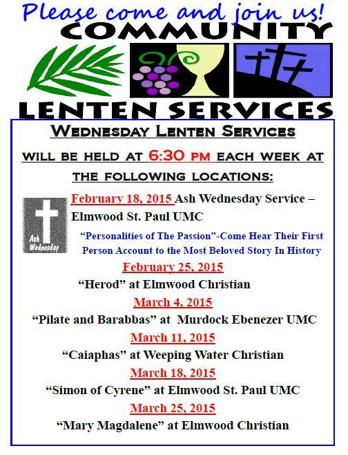 Community Lenten