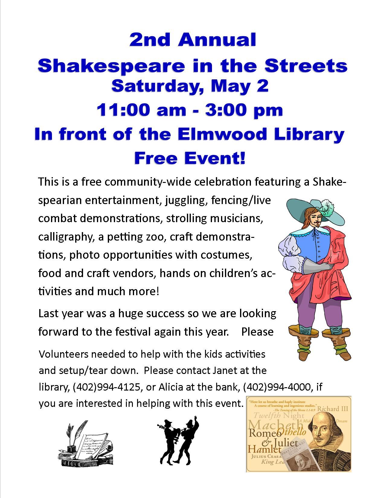 Shakespeare in the streets