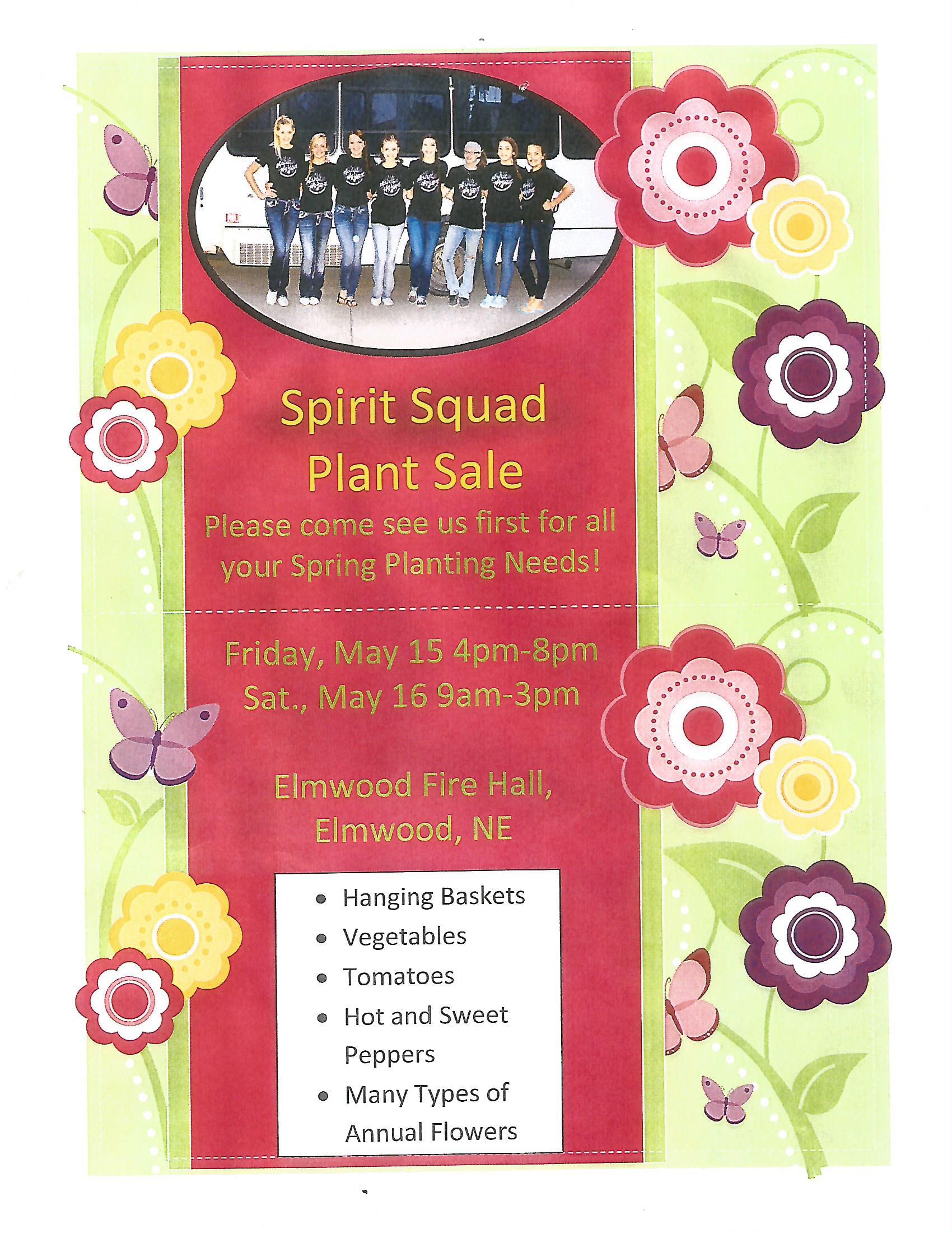 Spirit Squad flowers