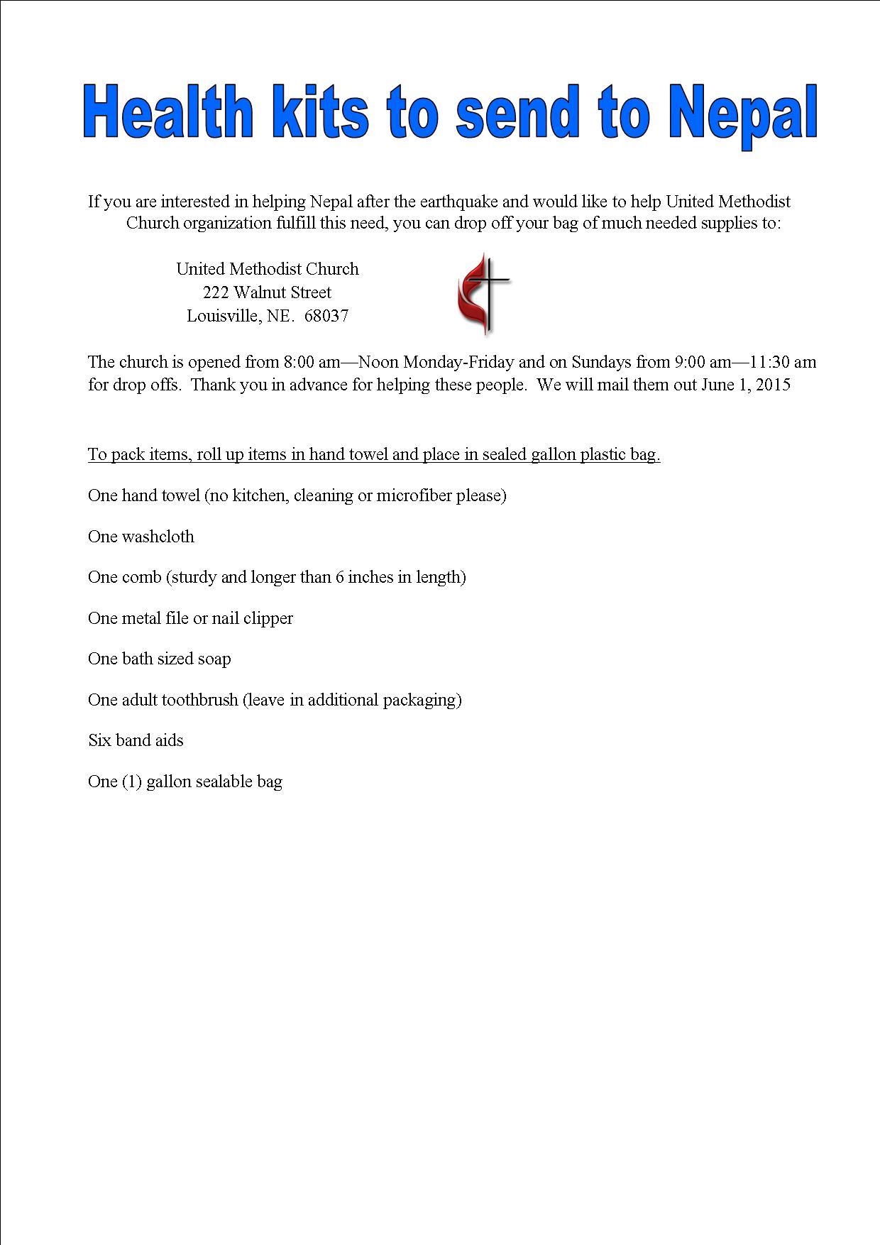 Nepal flyer