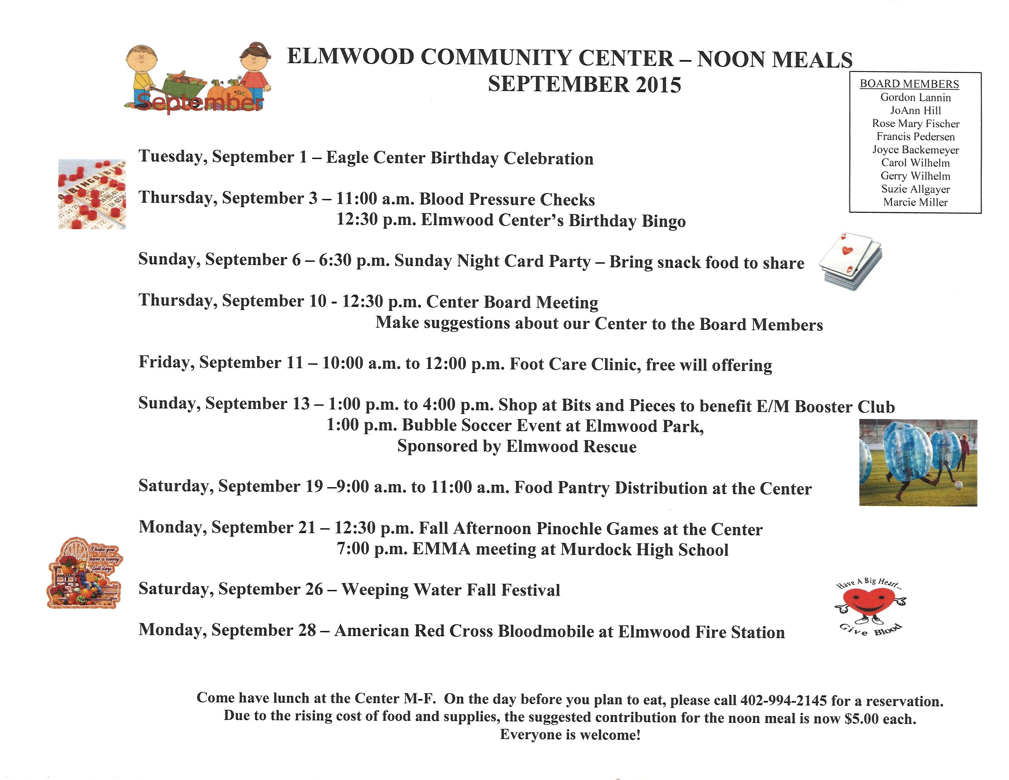 ECC Schedule Septemberx