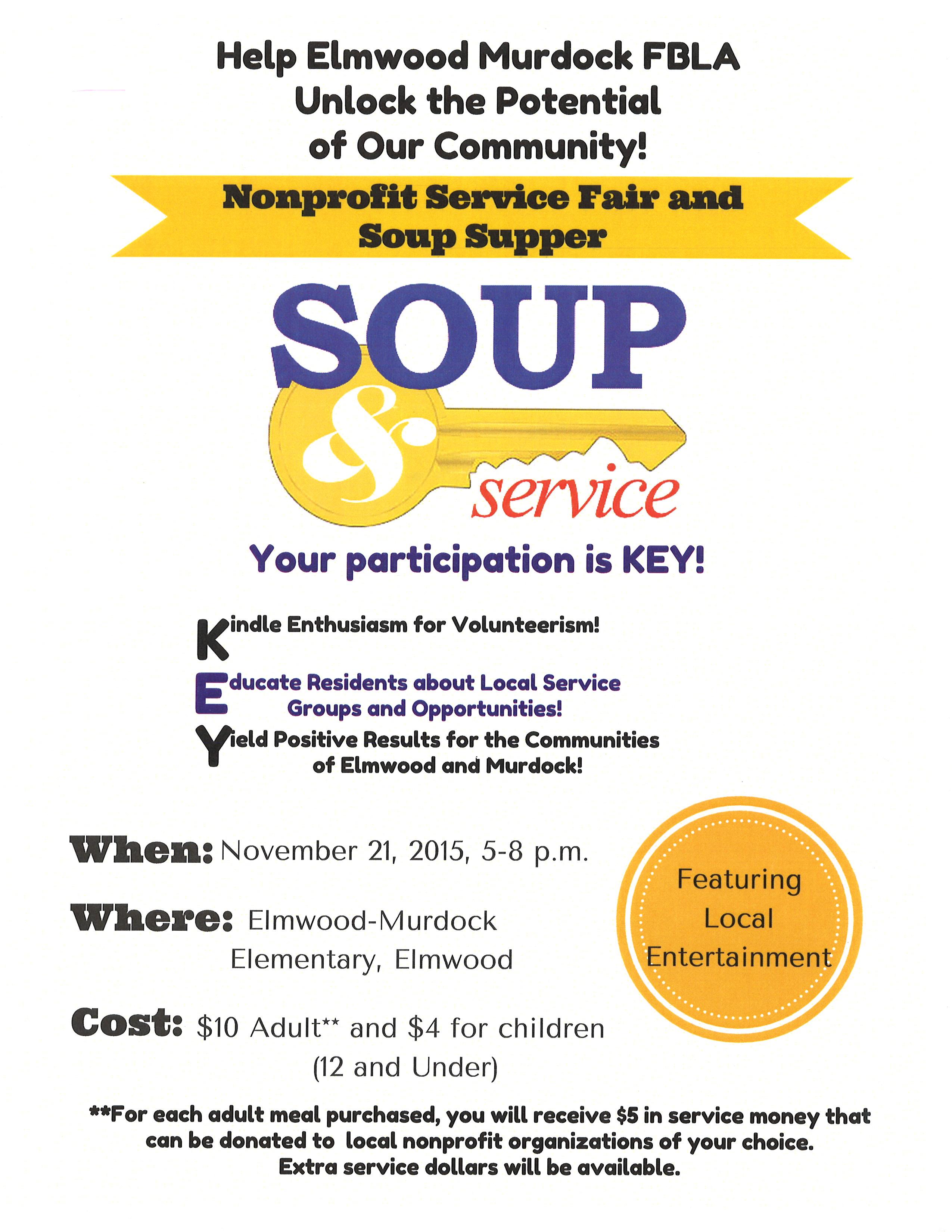 Soup Supper FBLA