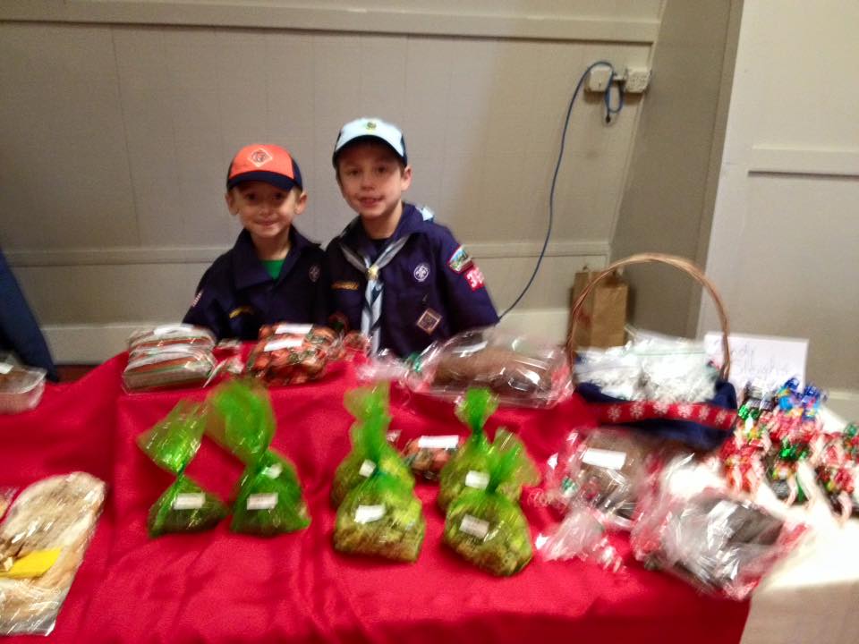 Craft Show Cub Scouts stand