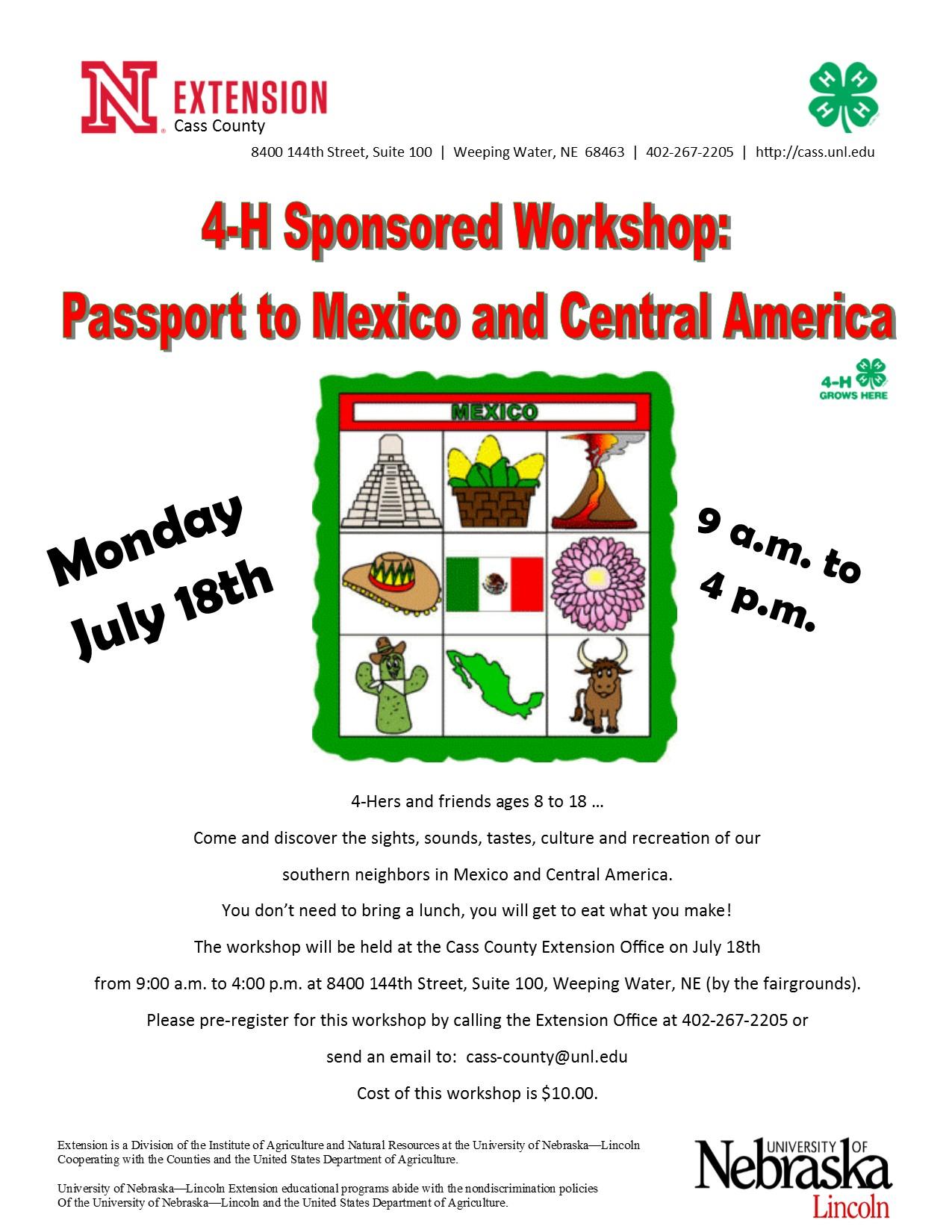 Passport to Mexico Central America 1