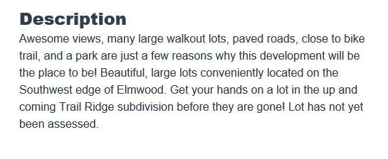 Trail Ridge description