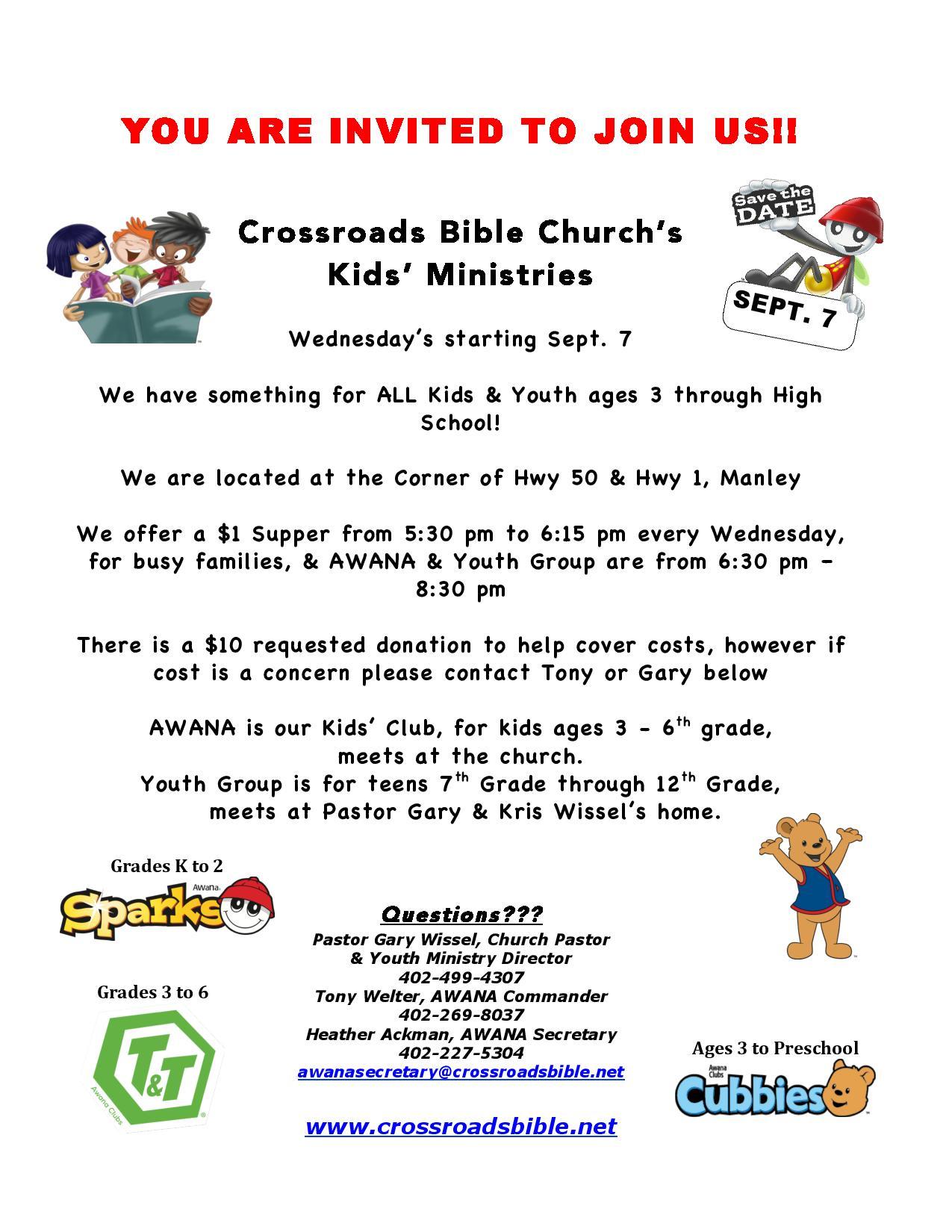 2016 AWANA flyer to Cassgram Community Newsletters page 001