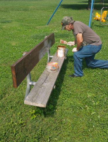 Park bench