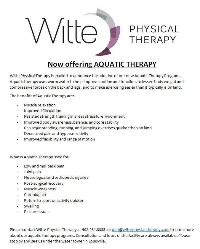 WittePhysical Therapy 111616