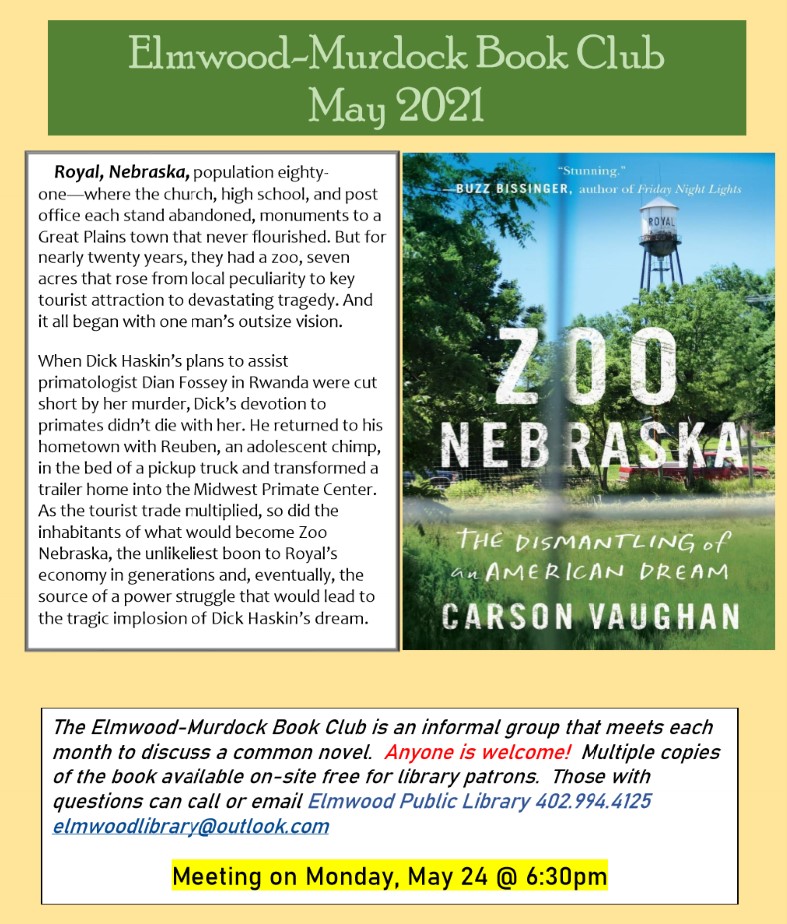 book club zoo nebraska