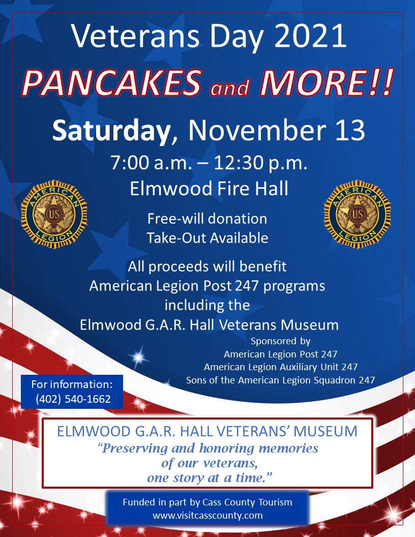 Veterans Day Pancake Feed 2021