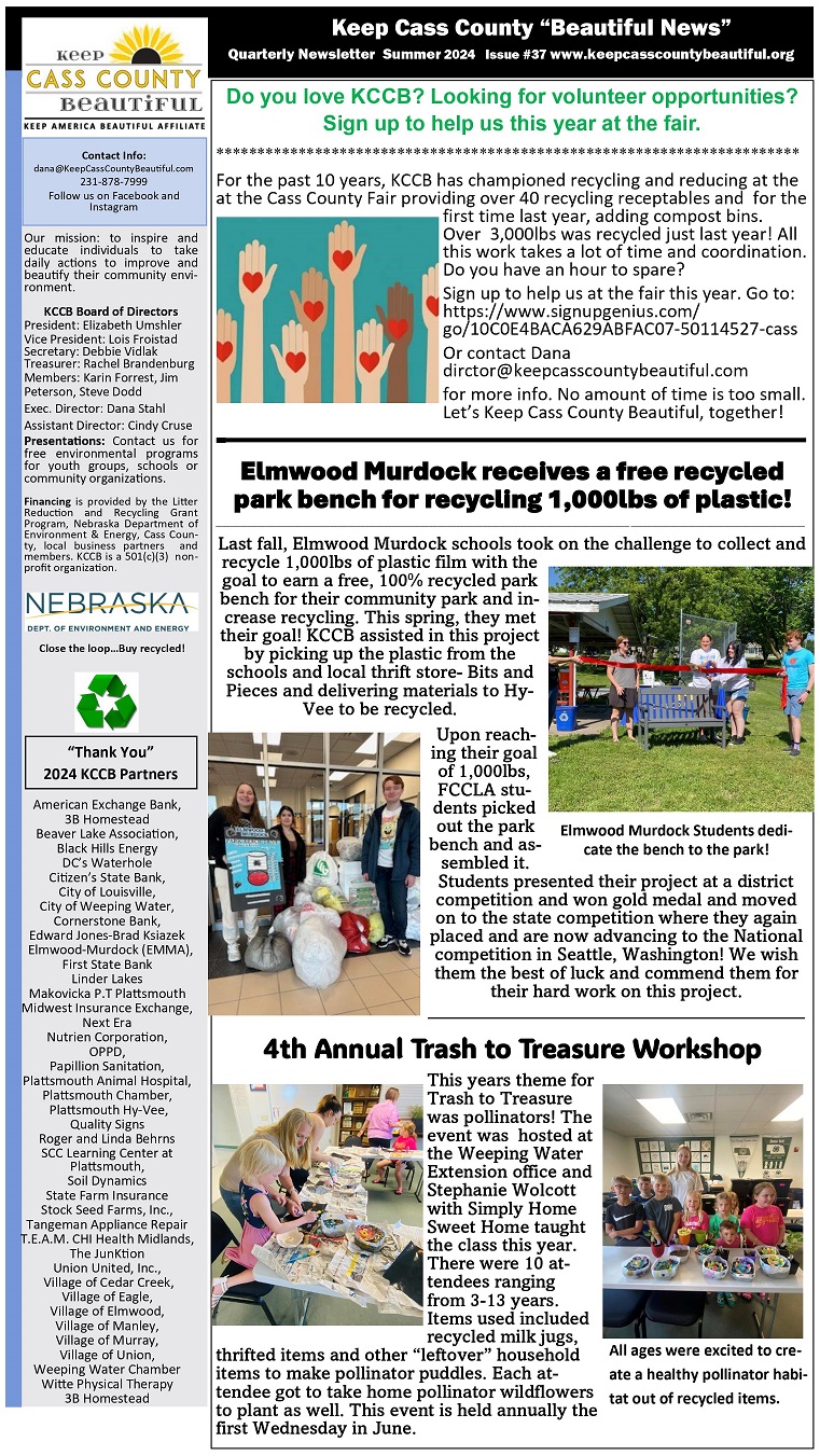 2024 Issue 37 Summer Newsletter images 0