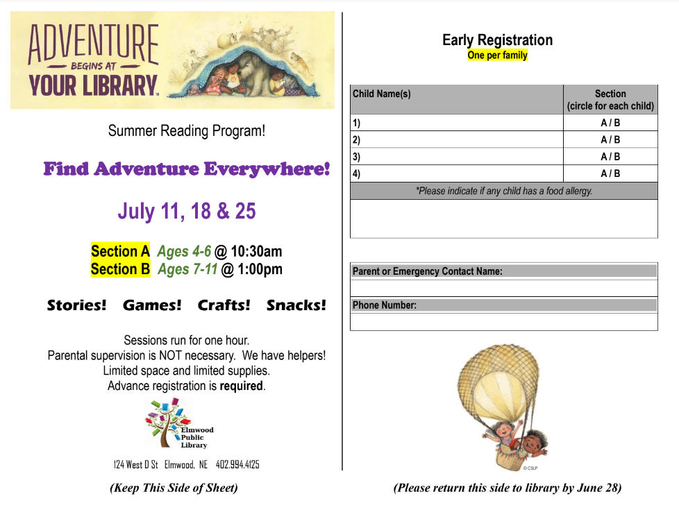 Elmwood Library 6 2024