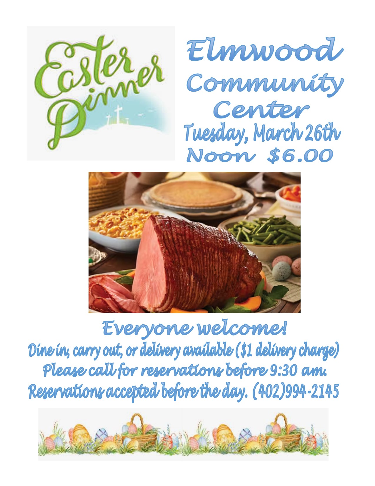easter dinner 2024