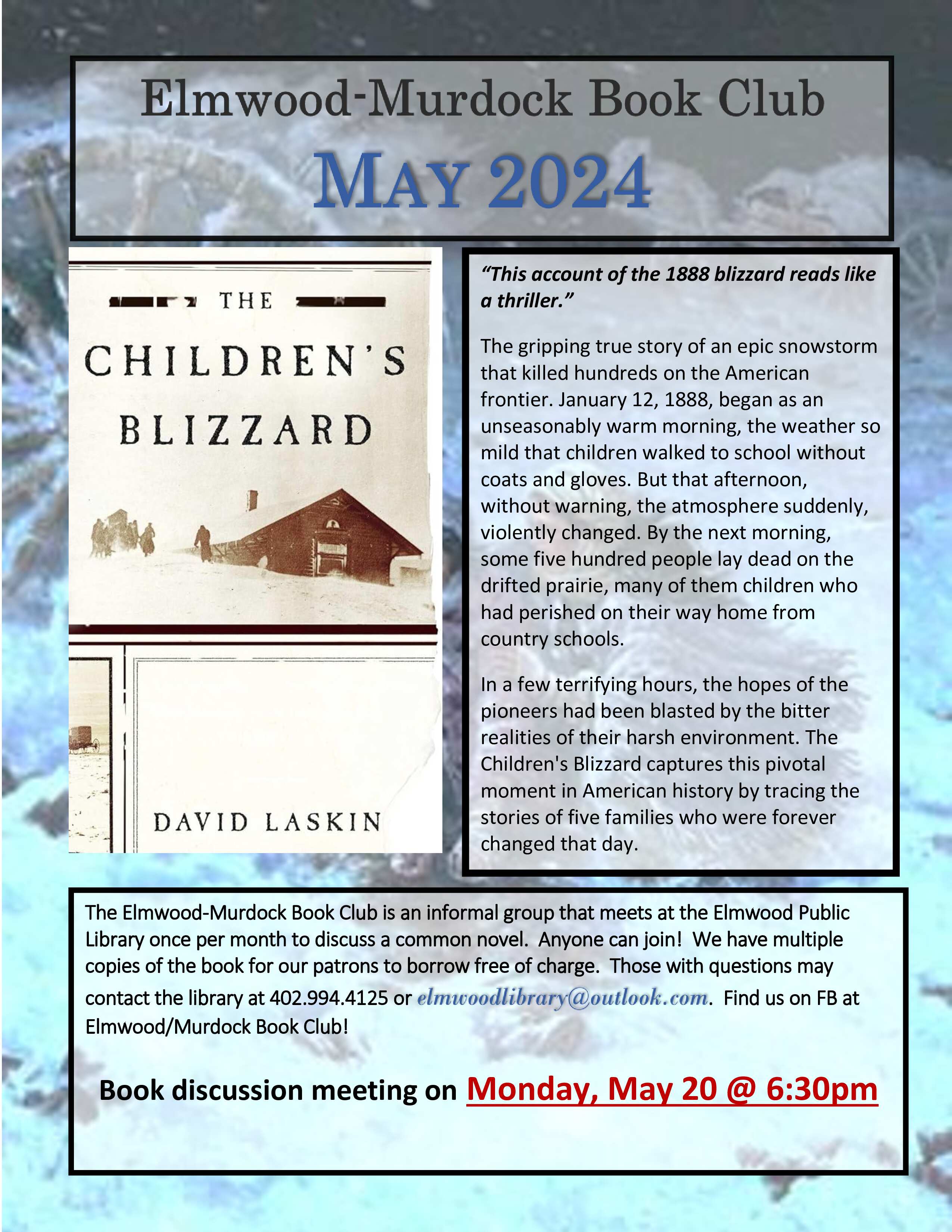 Childrens Blizzard