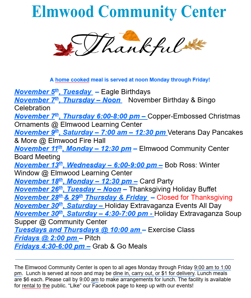 Elmwood Community Center 1124