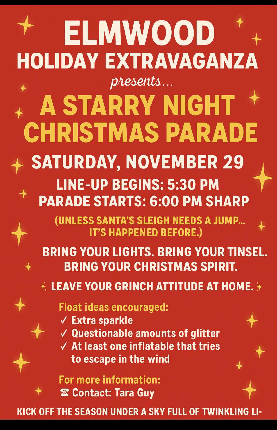 Elmwood Holiday Extravaganze 2025