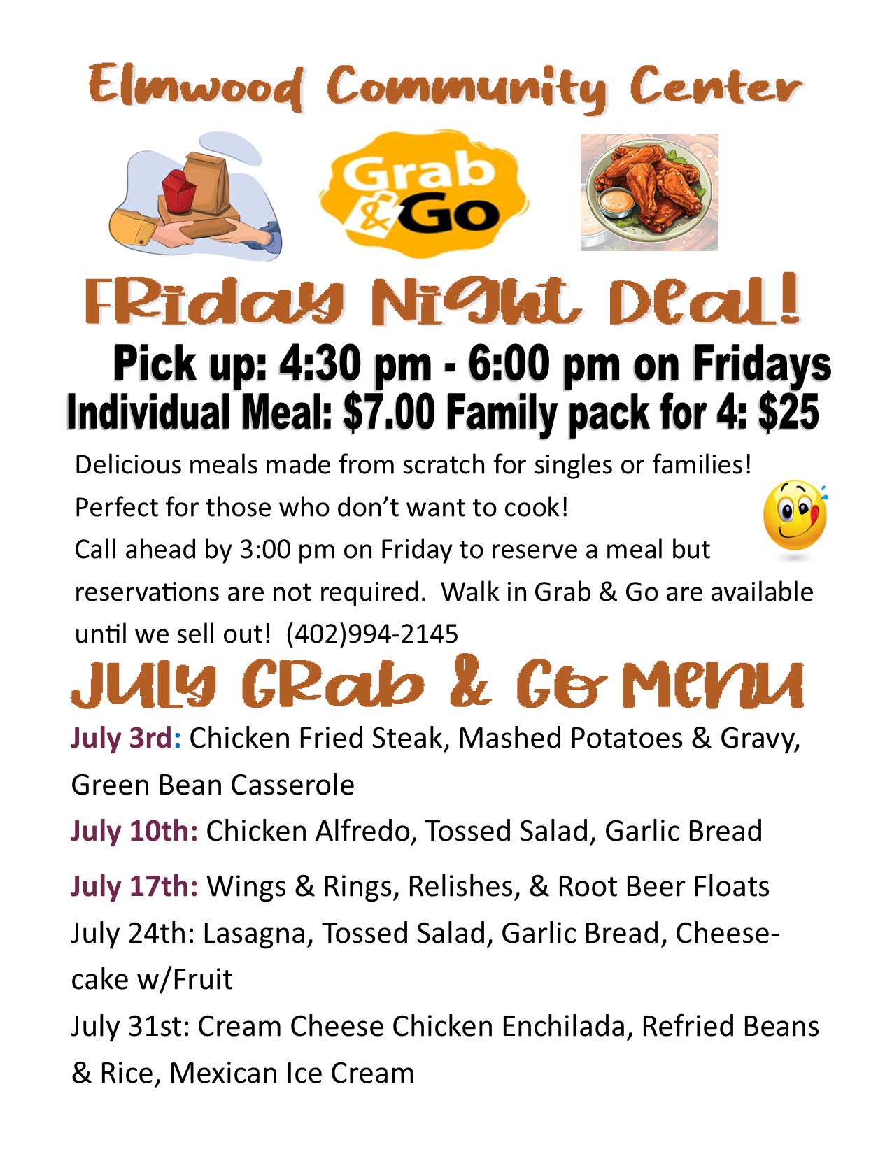 07 2026 Grab and Go Flyer