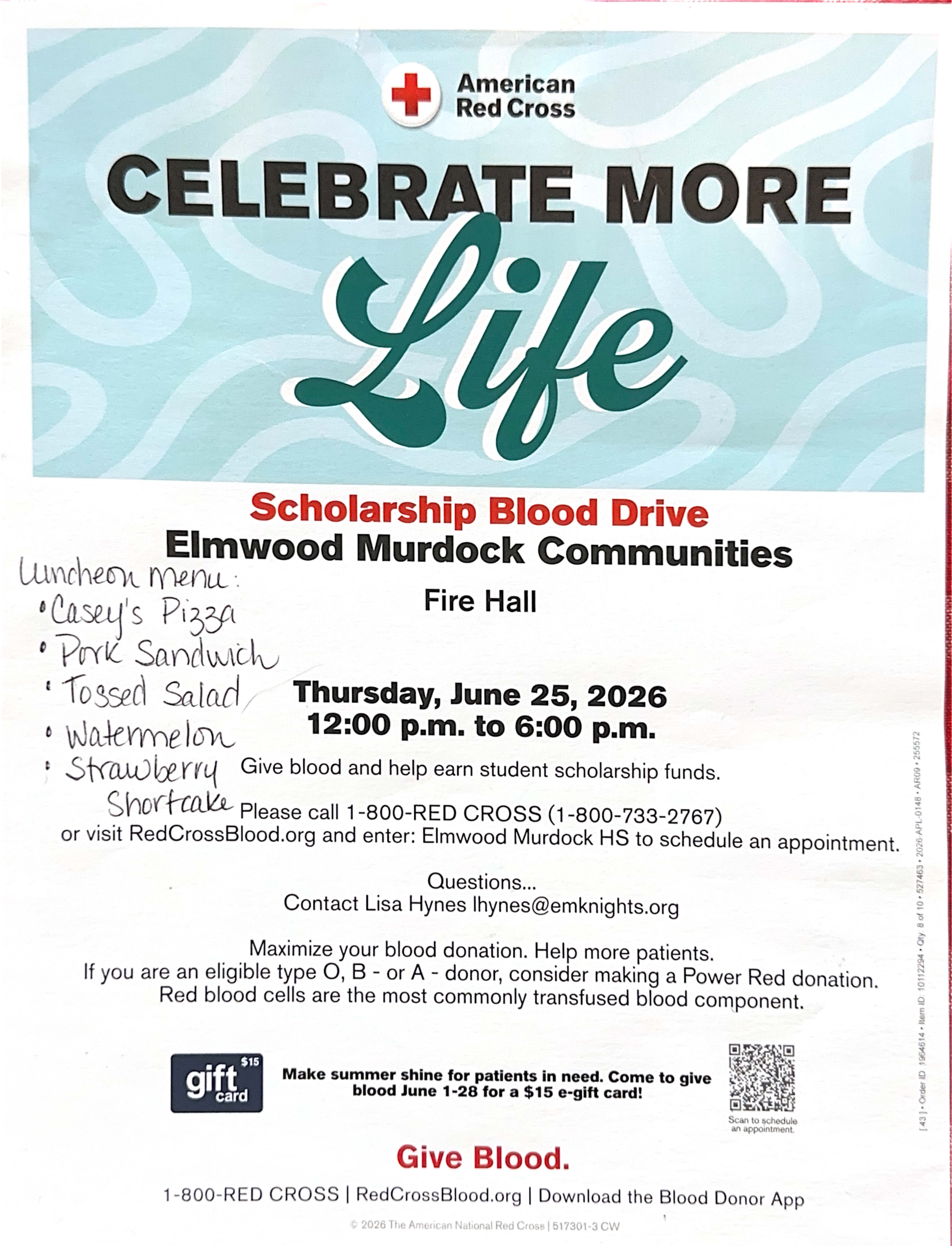 Red Cross Promo Poster
