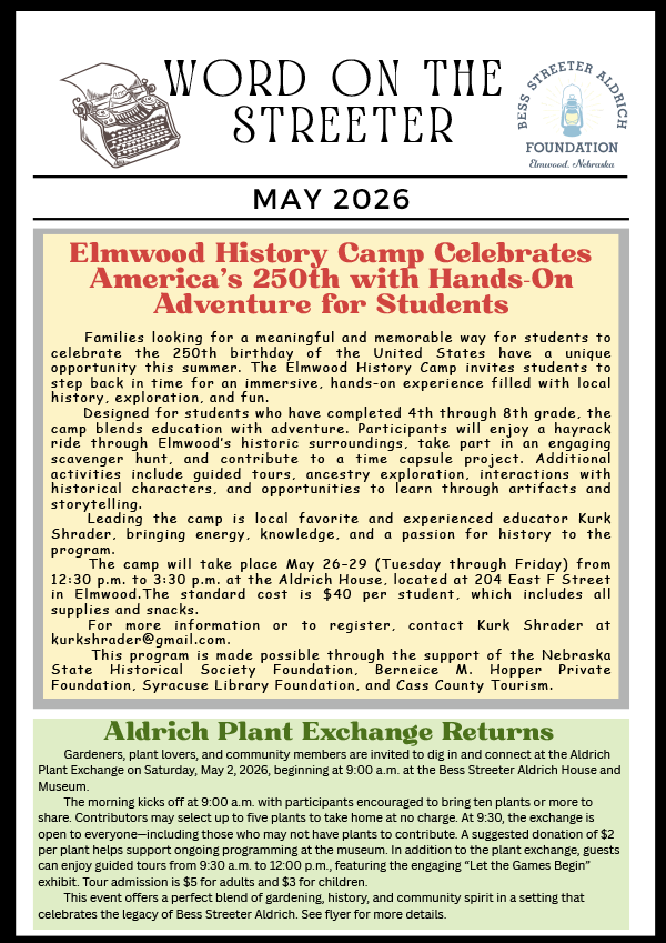 May Newsletter 26 1
