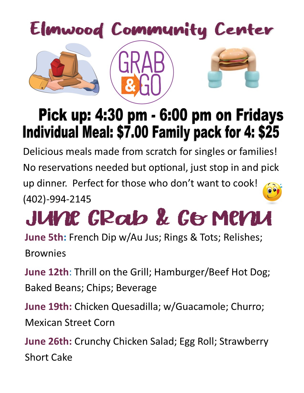 06 2026 Grab and Go Flyer