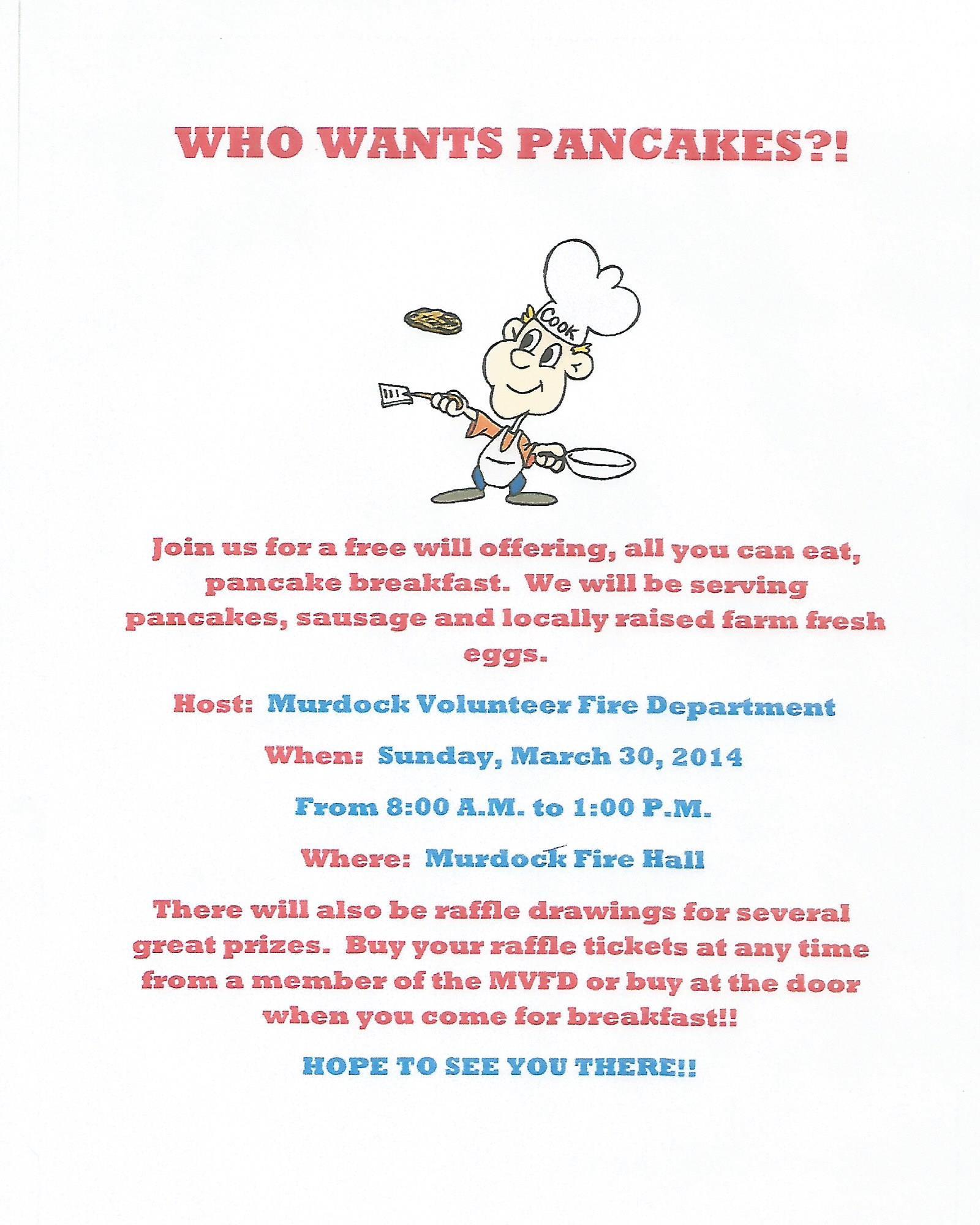 pancakes in Murdock