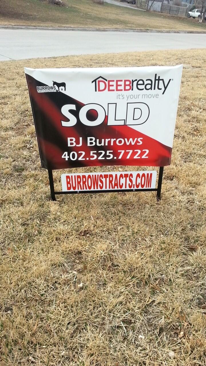 Burrows Sold sign