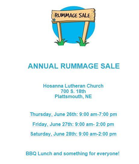 rummage sale