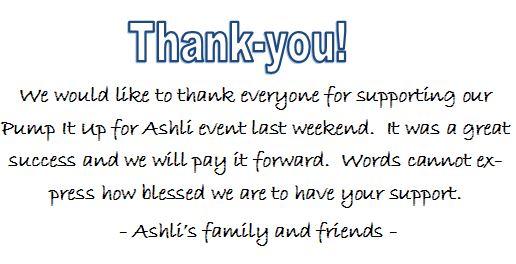Thank you Ashlix