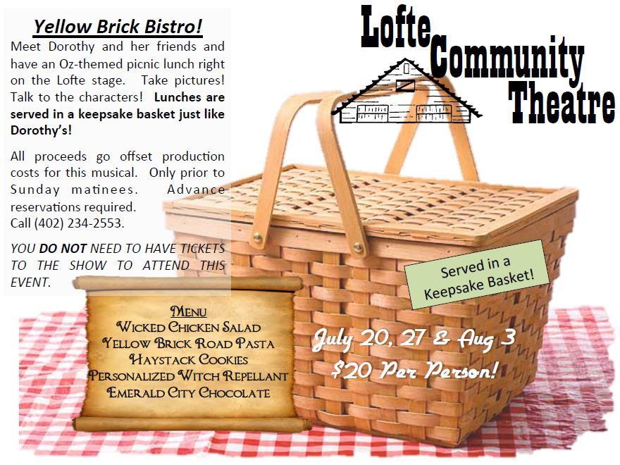 Lofte Menu