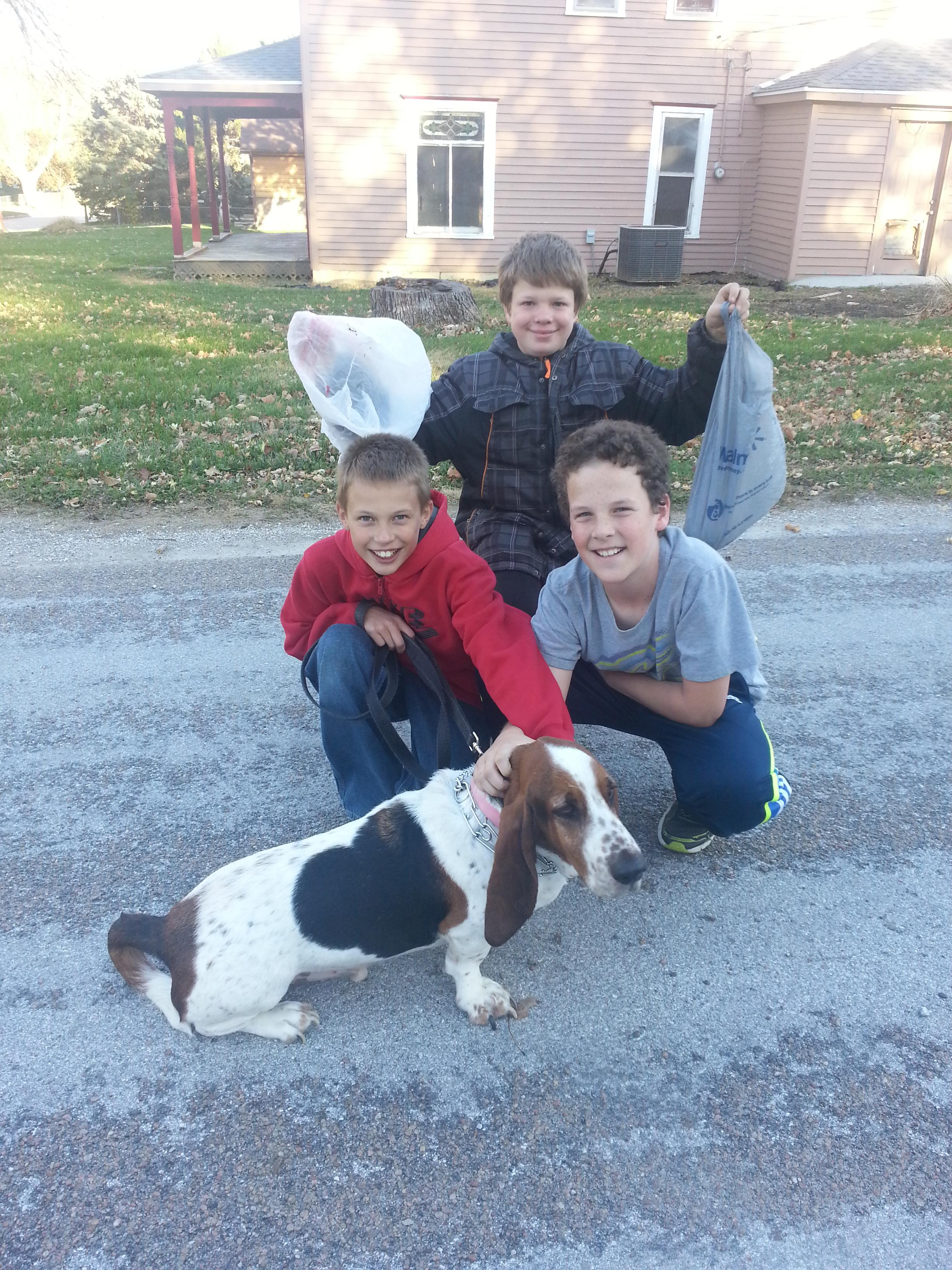 Zach and crew