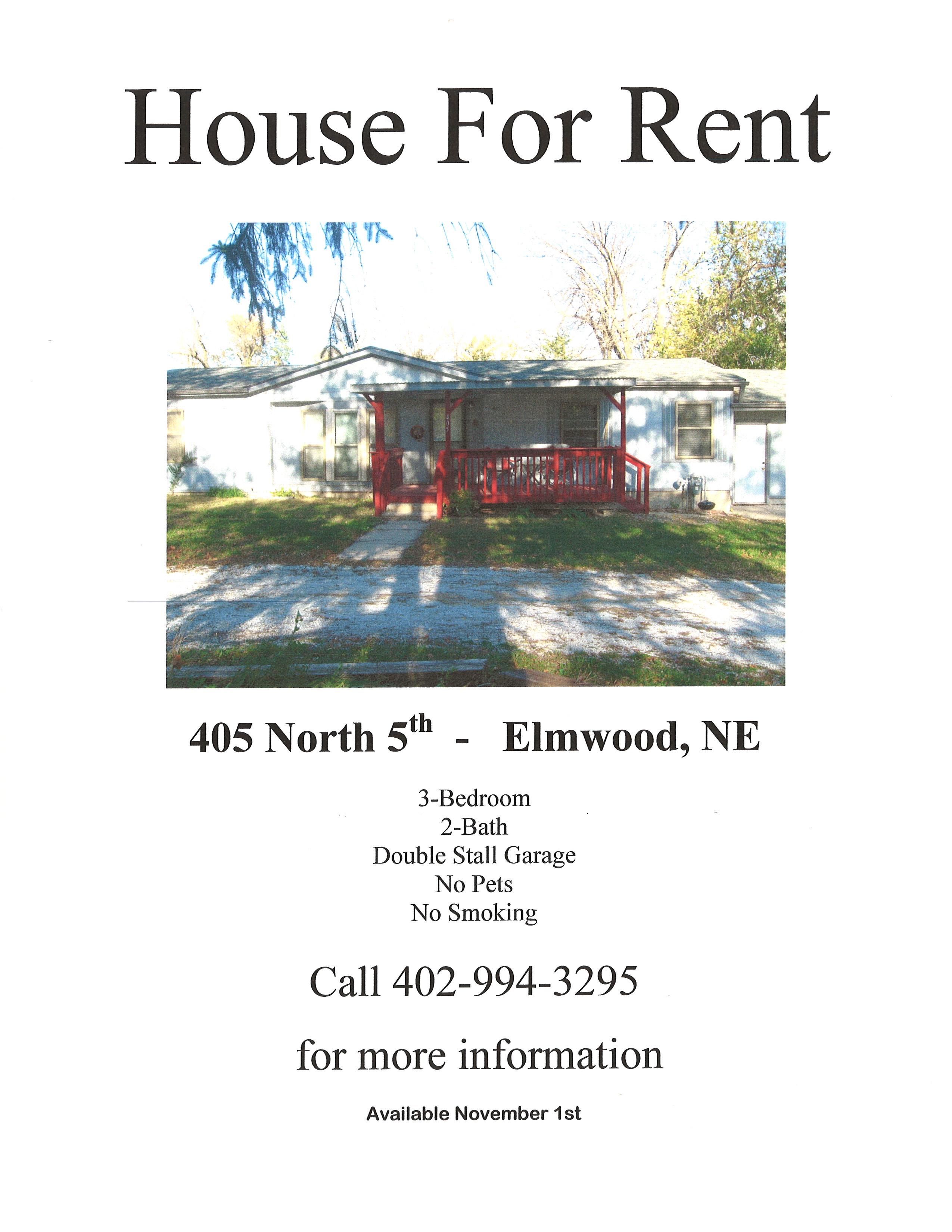 House for rent