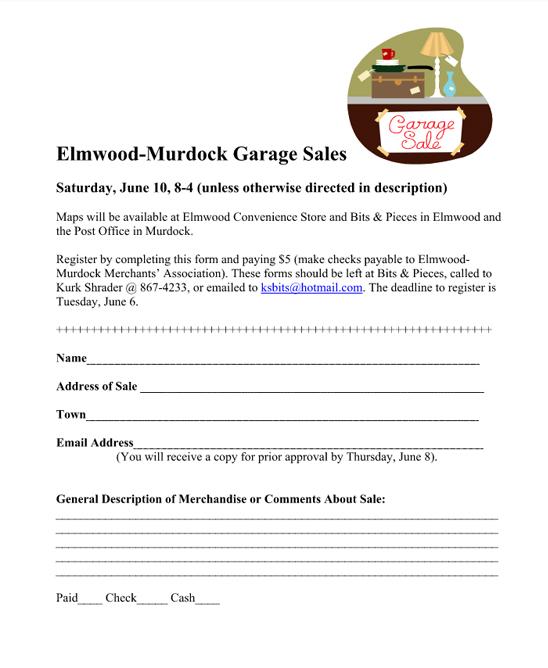 ElmwoodMurdockGarageSales2017