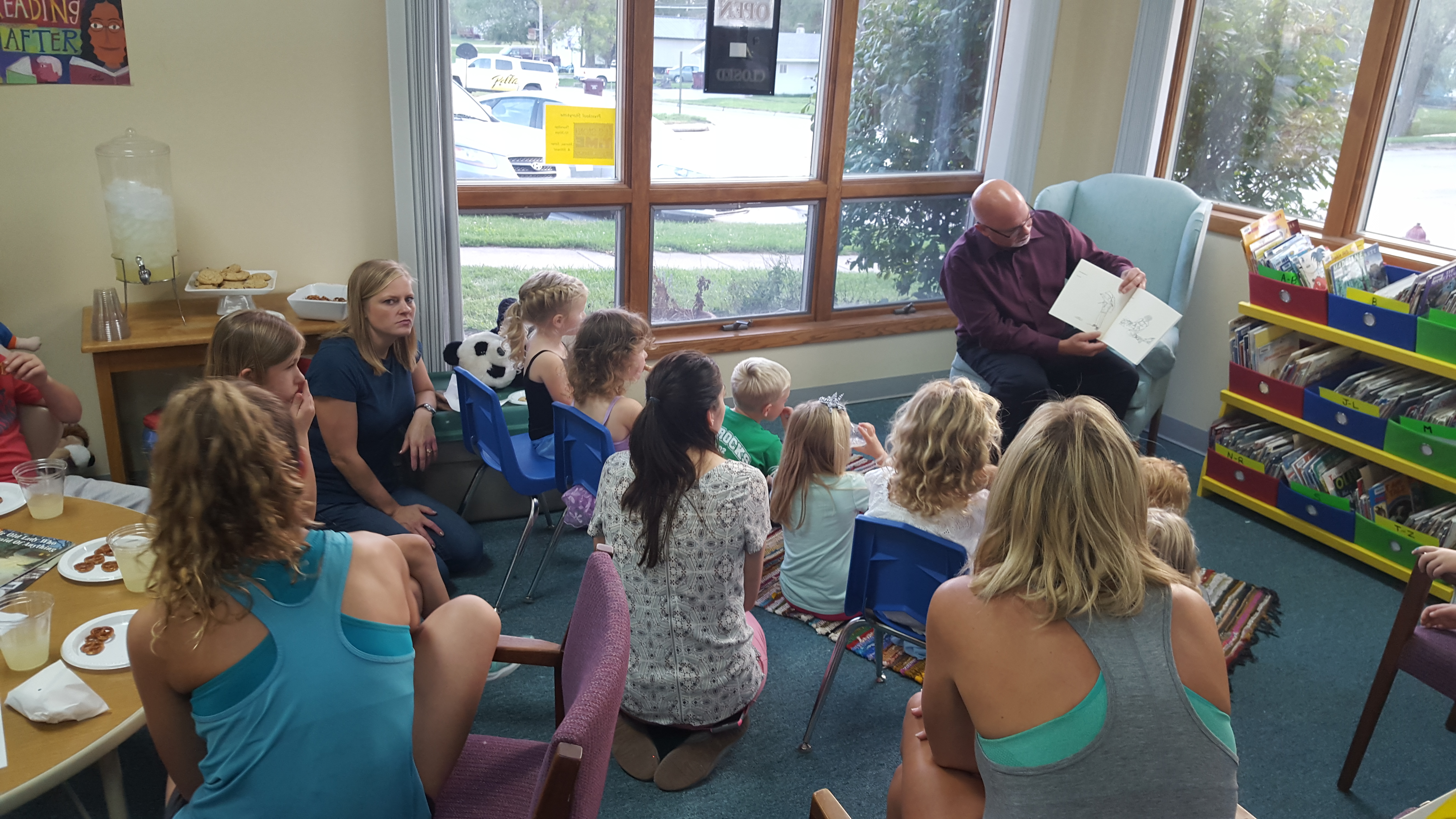 Elmwood librarySigning 2