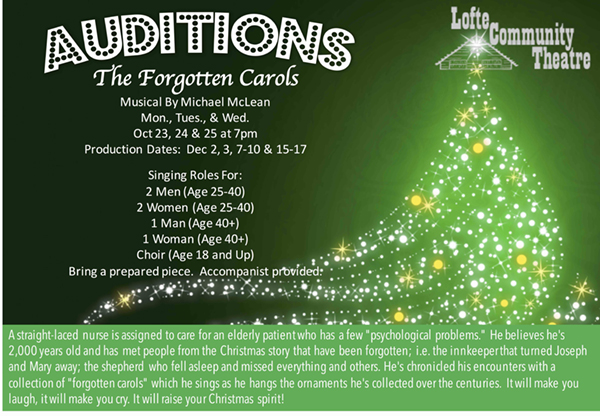 Lofte ChristmasAudition 2017