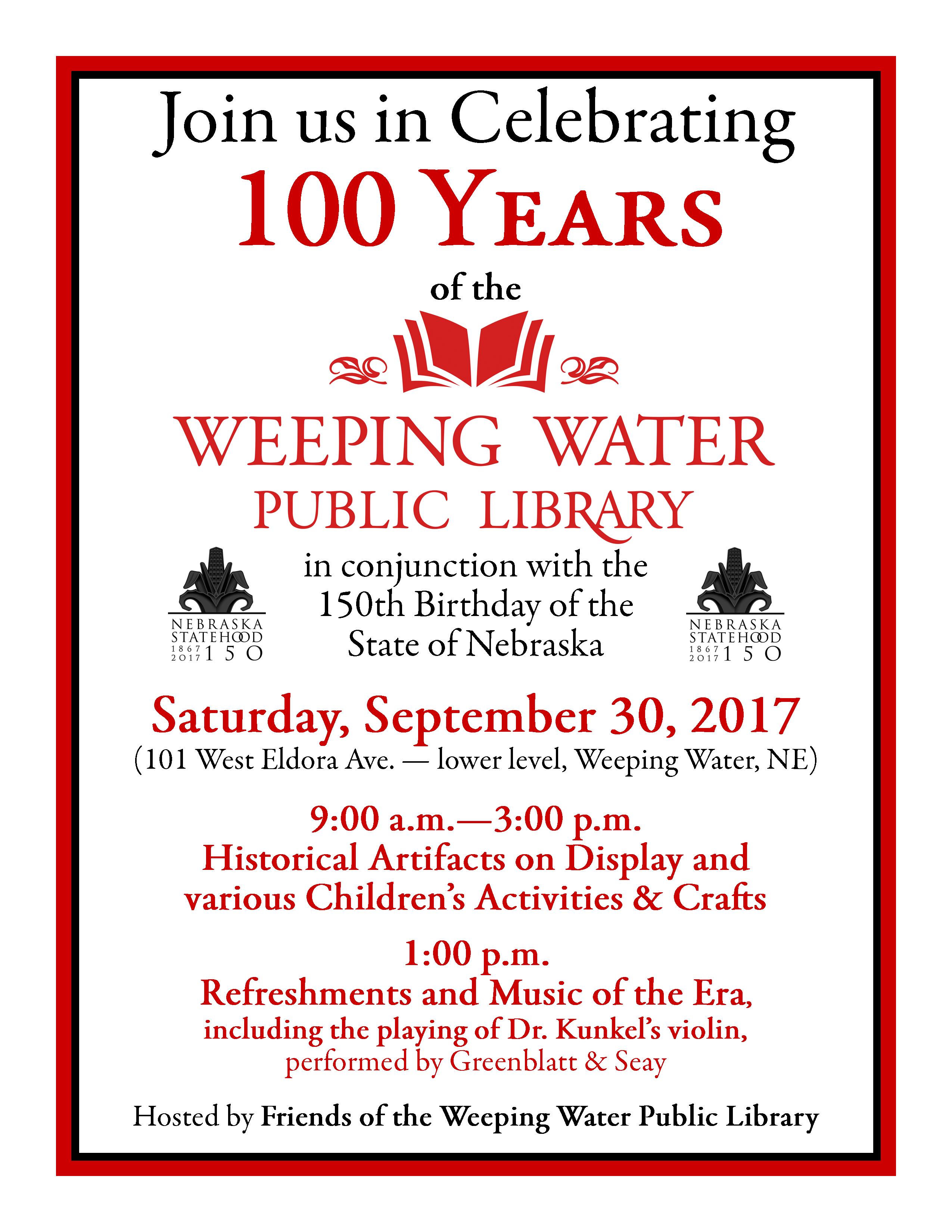 FWWPL Ad Poster for 100th