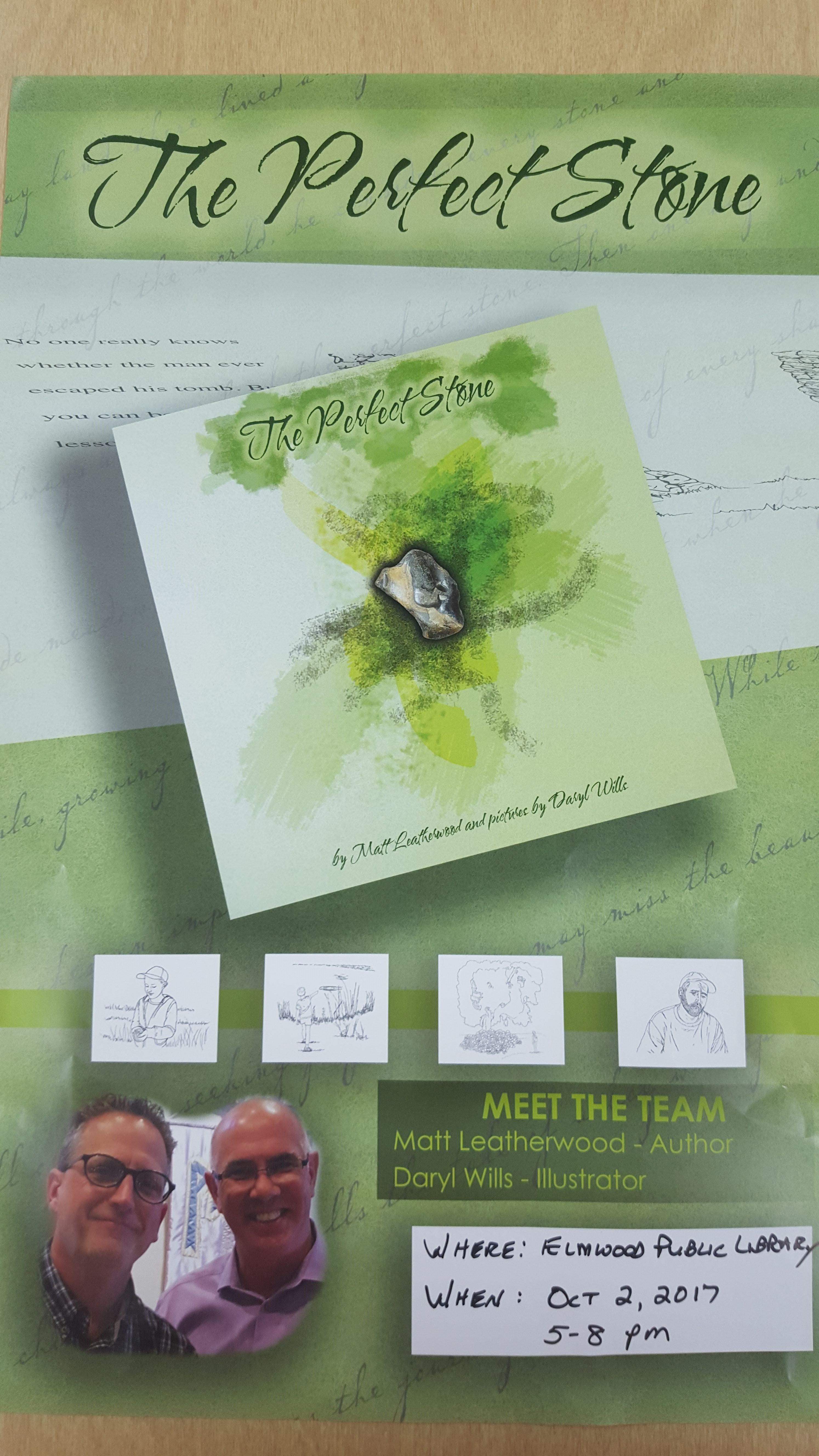 The Perfect Stone book signing