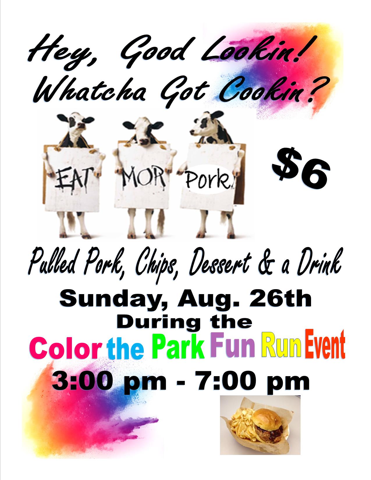 Pulled Pork flyer