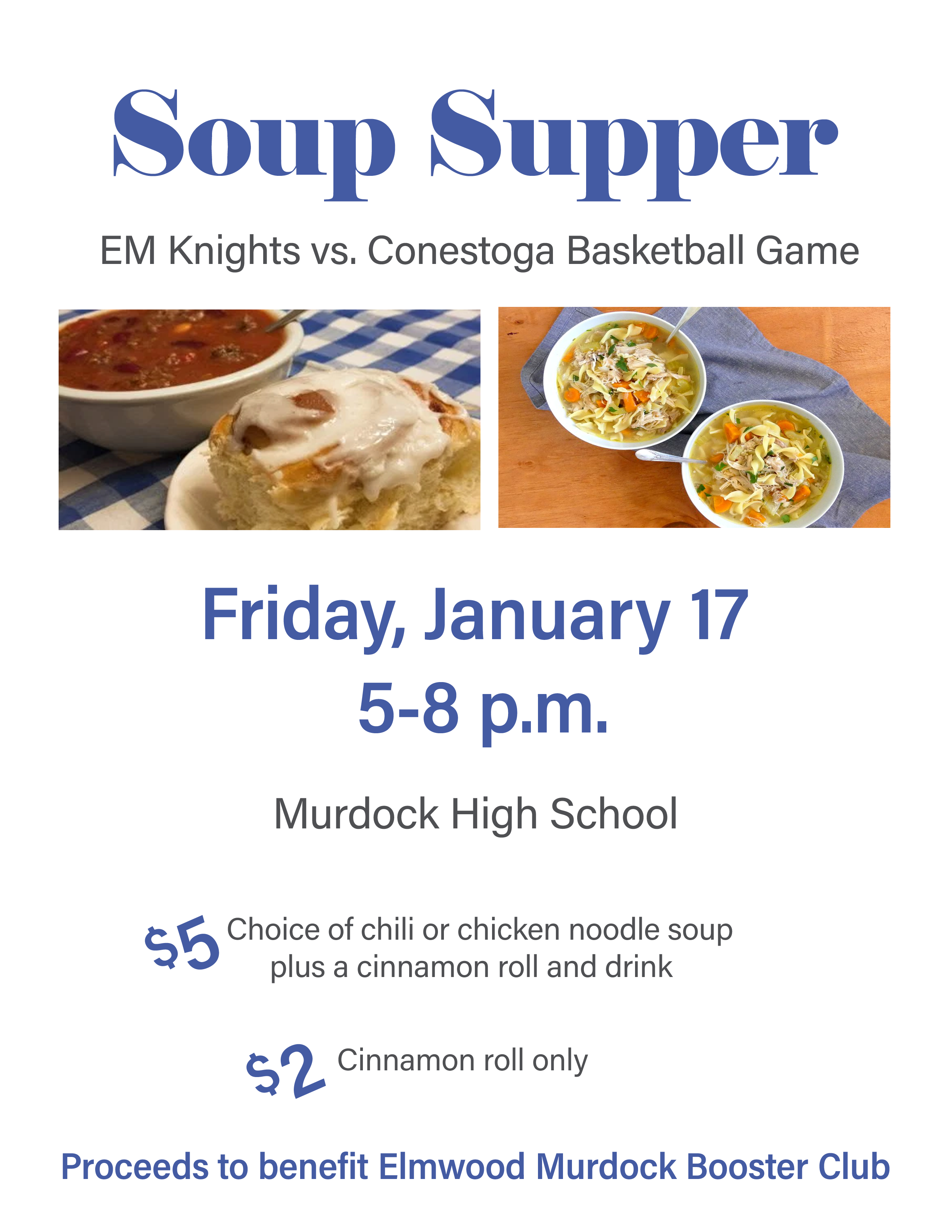Soup Supper flyer