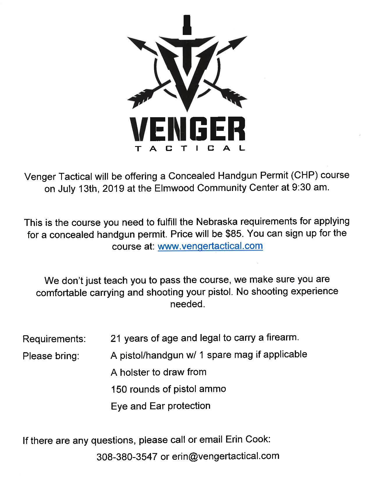 Concealed Handgun Permit page 001