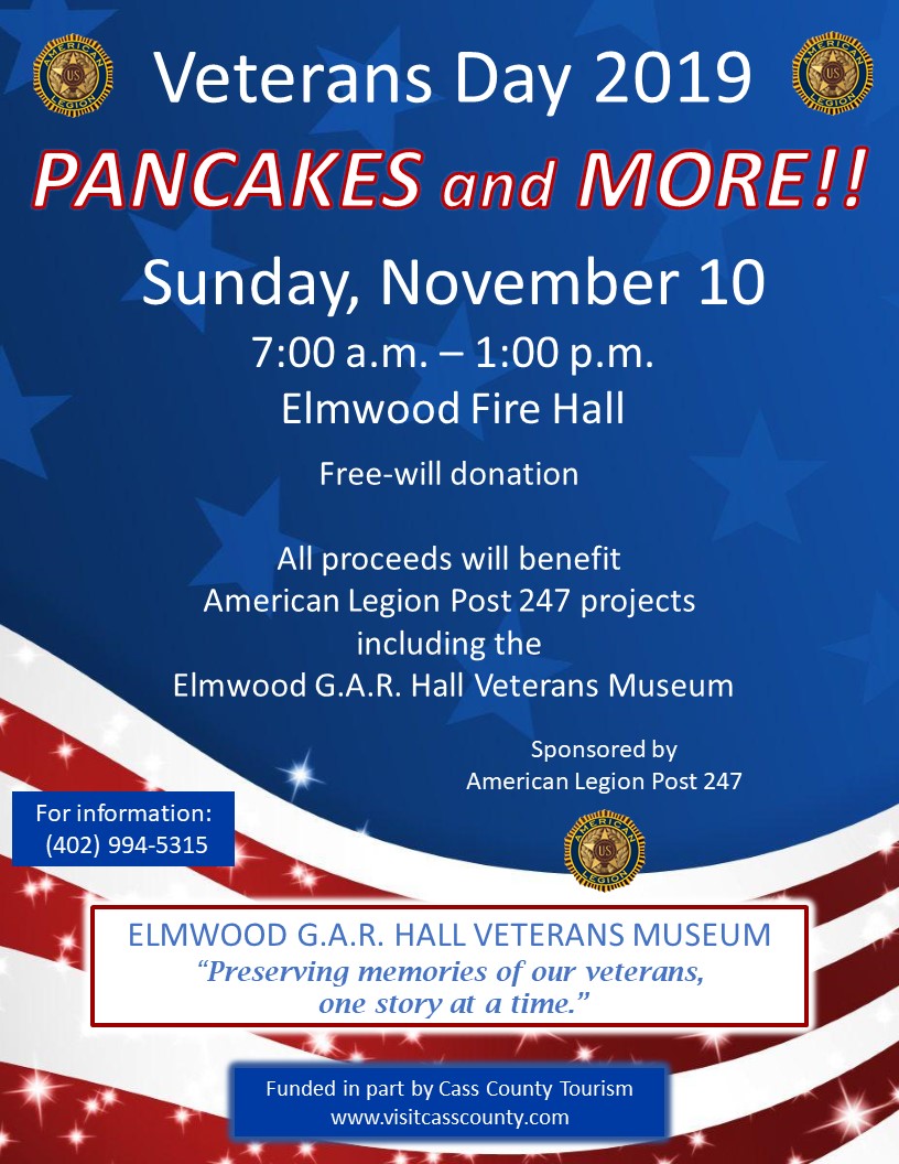 Veterans Day Pancake Feed 2019