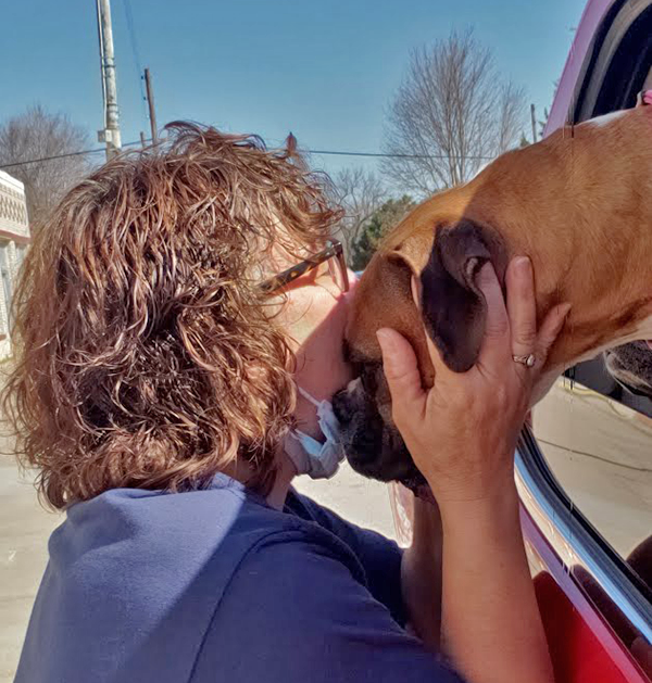 boxer bog social distance