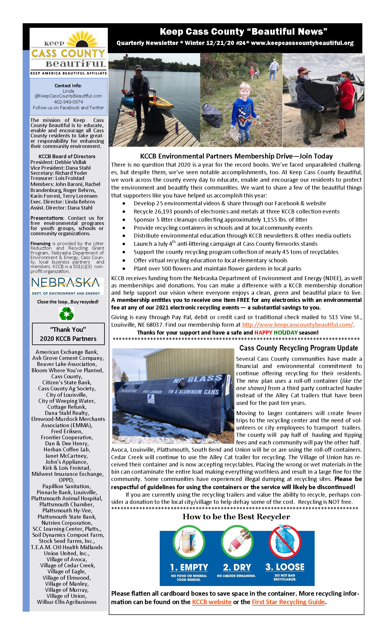 2020 12 21 Winter Newsletter pg. 1