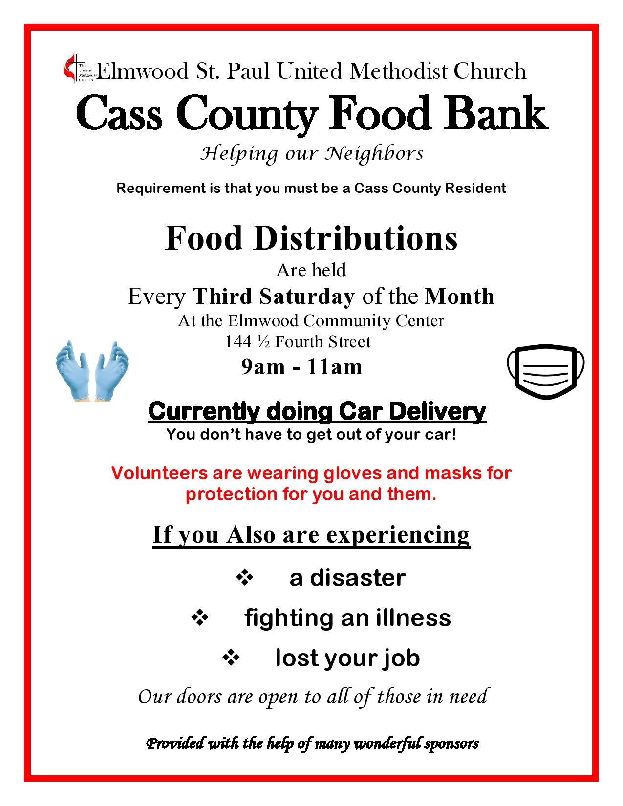 Advertisement for Food bank 2020 page0001 1