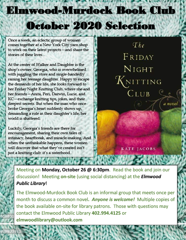 Library Knitting Poster 9302020