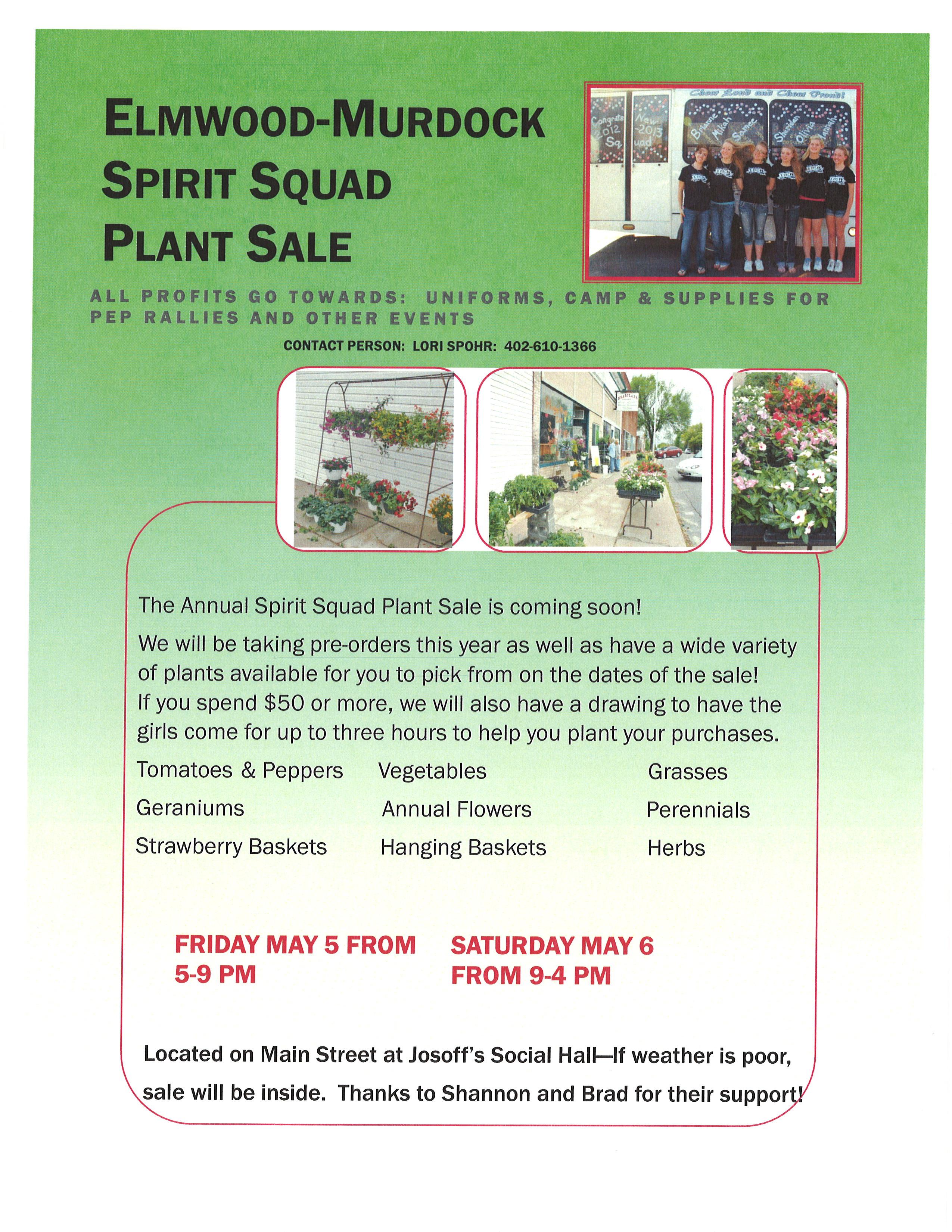 plant sale
